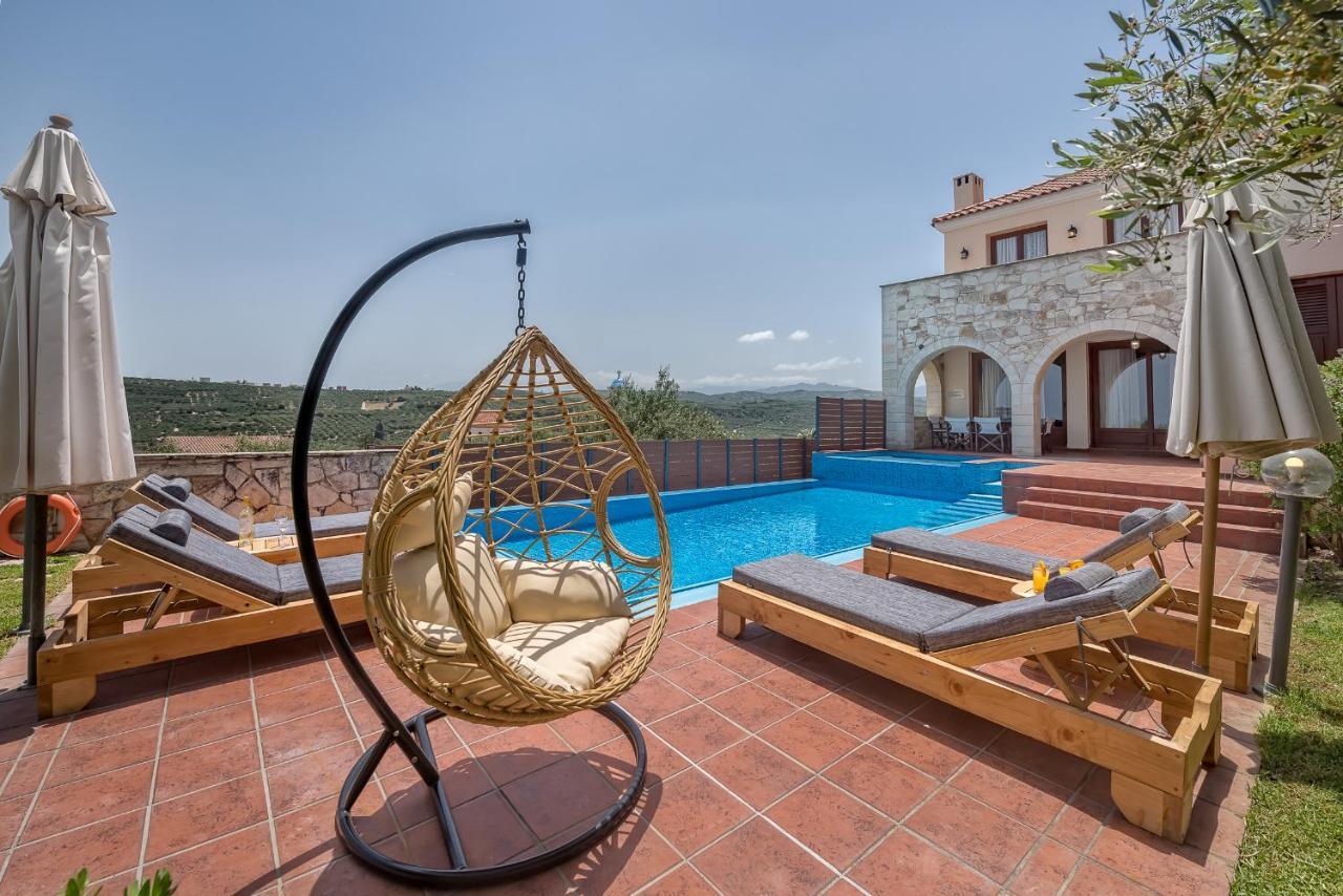 Villa Katerina With Eco Heated Pool Spilia  Ngoại thất bức ảnh
