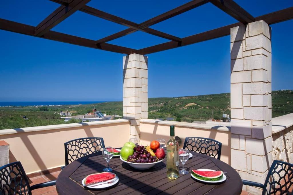 Villa Katerina With Eco Heated Pool Spilia  Ngoại thất bức ảnh