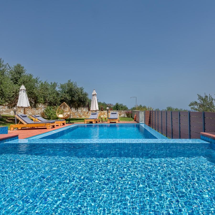 Villa Katerina With Eco Heated Pool Spilia  Ngoại thất bức ảnh